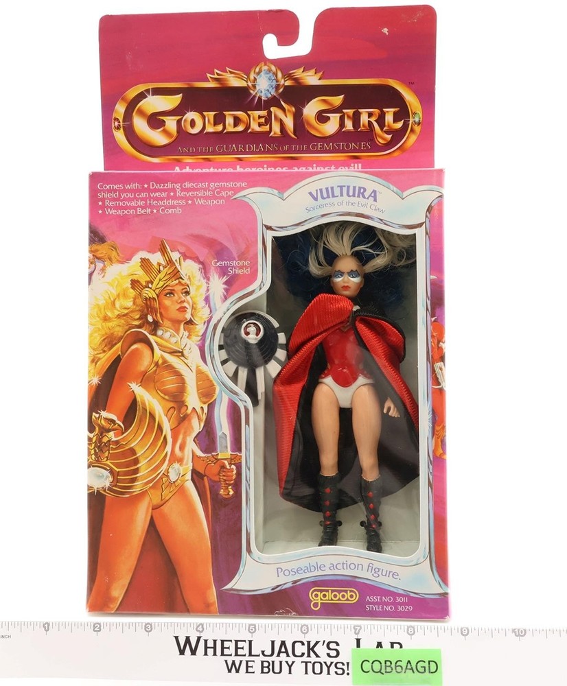 Vultura Sorceress Golden Girl 1984 Galoob Action Figure NEW MISB SEALED