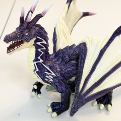 Thunder Dragon Action Figurine, 7.4 Inch Purple Dragon Toys for Boys Girls , …