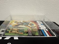 1983 GI Joe Airborne NM Recarded Unpunched Reproduction Card W/ Case ARAH