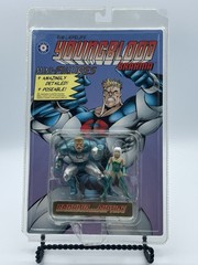 Youngblood Brahma & Riptide Mini Figures – New In Package – 1995 Placo Toys