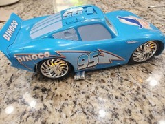 Disney Bling Lightning McQueen 14in Lights Sounds Tested Works EUC Toys R Us