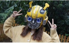 Wearable Voice Control Helmet – Killerbody 1:1 Bumblebee Mask Toy Props
