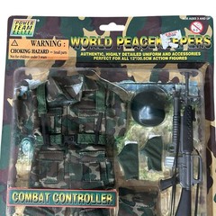 Power Team Elite World Peacekeepers Combat Controller Uniform & Gear Pack 1:6