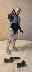 Lot Of 2 NECA RoboCop: Spring-Loaded Holster & Stiff-Hip 2011 Action Figures 7″