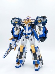 [2025 NEW] SAMG Metal Cardbot S Season 2 BLUECOP TRINITY 3-in-1 Combined Robot