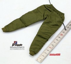 1/6 Green Casual Slim Pants Trousers Clothes Fit 12” Female Action Figure Body