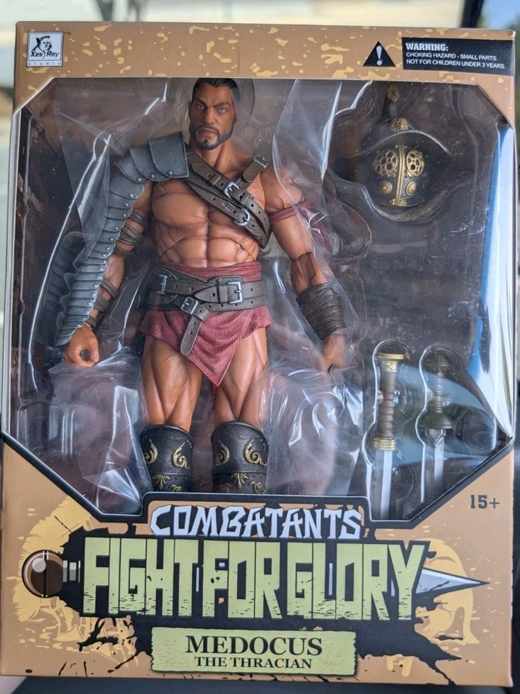 Xesray Studio Combatants Fight For Glory GLADIATOR MEDOCUS THRACIAN Figure NEW