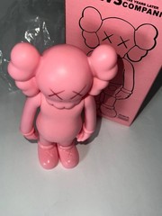 KAWS Doll 8 inch Five Years Later Companion Medicom Figure Pink NIB
