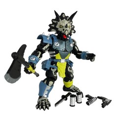 Triax Skiver – Triceratops Bounty Hunter Dinosaur Action Figure 1:12 Scale