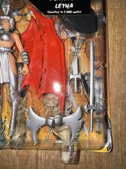 Lightning Comics Sisters of Darkness PLATINUM LETHA Figure 6″ new