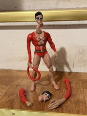 McFarlane DC Multiverse Plastic Man BAF 100% Complete JLA 7″ Action Figure Rare