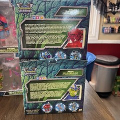 HUGE LOT SAUROZOIC WARRIORS 6 ACTION FIGURES DINOSAUR WARRIORS BRAND NEW IN BOX