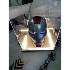 US STOCK AUTOKING Iron Man MK5 Helmet 1:1 Voice-controlled Wearable Cosplay Prop