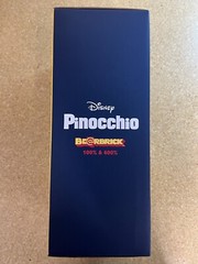 Medicom Toy Disney Pinocchio Bearbrick 100% and 400% Figure Set