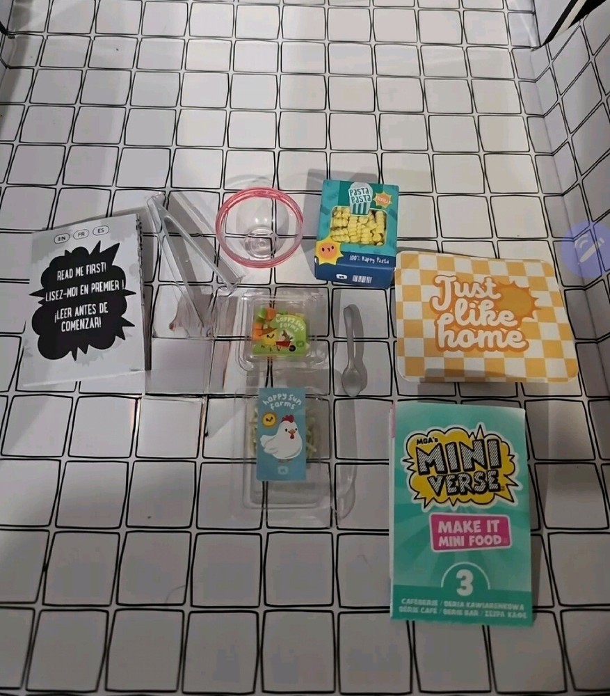 CHICKEN SOUP No Resin MGA Miniverse Make It Mini Food Cafe Series 3