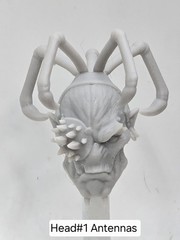 3d Printed Head For Mythic/Cosmic Legions 1/12 Figures GENERAL SARRIS Galaxy