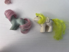 MLP My Little Pony G1 Lot of 4 — 3 Babies, One Adult Unicorn TLC