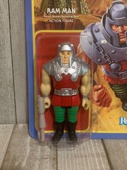 Masters of the Universe Ram Man ReAction Super 7 Figure