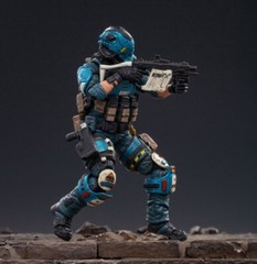 USA Acid Rain 1:18 3.75″ GI Joe JOYTOY BLUE FALCON Army Airborne Action Fig Set
