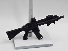 3d Printed ASSAULT RIFLE 6″ 1:12 Classified LEGENDS Compatible