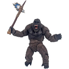 King Kong Gorilla Action Figure Model Toy Articulated Movable Vinyl Figurine
