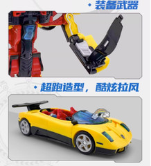 Hello Carbot CONVERSTER Transforming Robot Sports Car Action Figure Toy 19cm