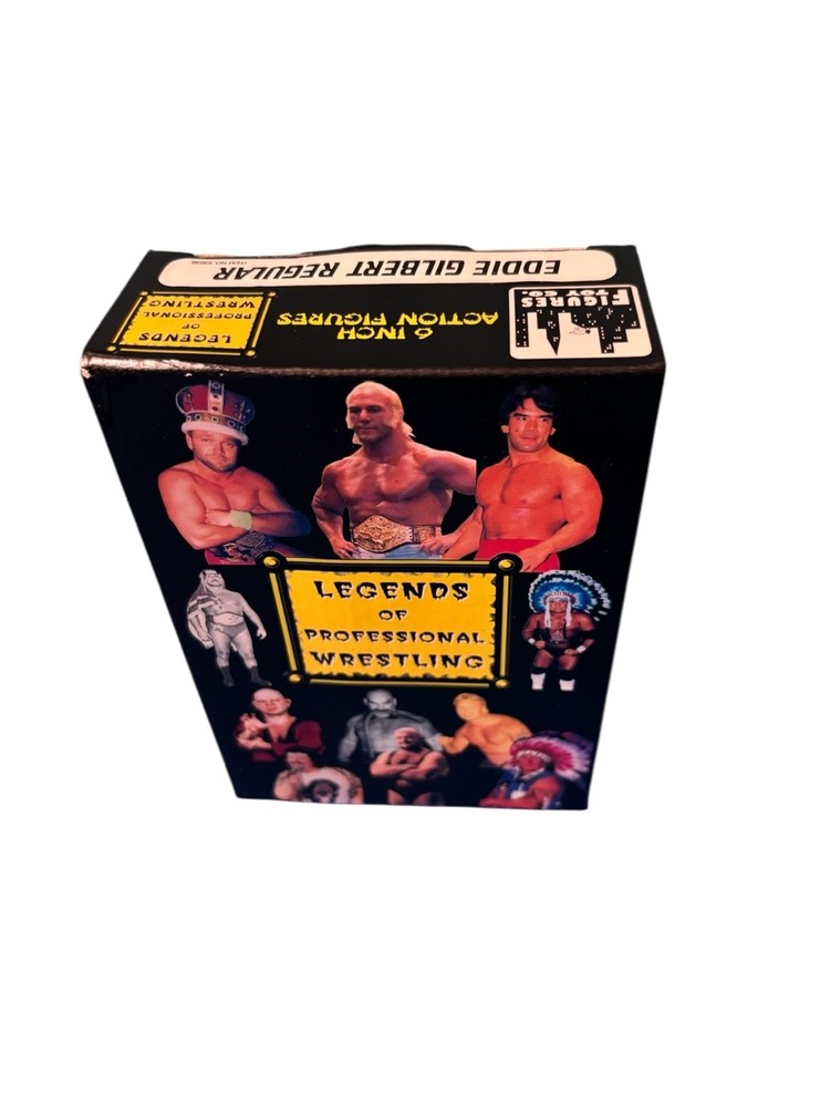 Legends of Professional Wrestling EDDIE GILBERT vintage 6″ Action Figure new