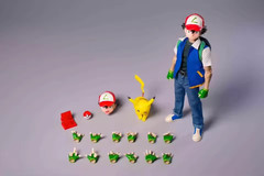 Joy Man Toys Ash Ketchum 1/12 Elf Series Action Figure Model Collection 6” 1/12