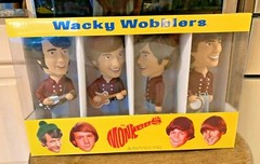 Wacky Wobblers The Monkees with Original Shipping Box