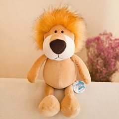 Stuffed Plush Animals Toys Soft Dolls Jungle Lion Elephant Tiger Dog Fox Monkey