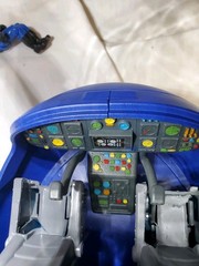 GIJOE 1/18 Scale Custom Cobra Attack Helicopter With Cobra Trooper And Vipers