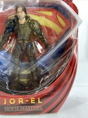Superman Man of Steel JOR EL Action Figure Movie Masters Jorel Collector 5338