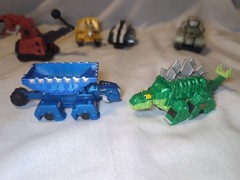 8x Dreamworks Mattel Dinotrux Diecast Toy Action Figures Dino Rollers
