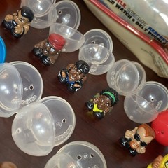 Lot 42 WWE WWF ECW WCW Mini Squinkies Wrestling Figures Tiny 0.75″ Tall CENA BAG