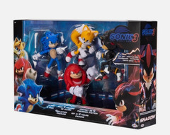 Sonic The Hedgehog 3 5’’Action Figures Set 4pk Superhero,Comics Animation,Tv ￼