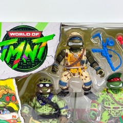 TMNT Sewer Heroes 4-Pack World of TMNT Action Figures military turtles exclusive