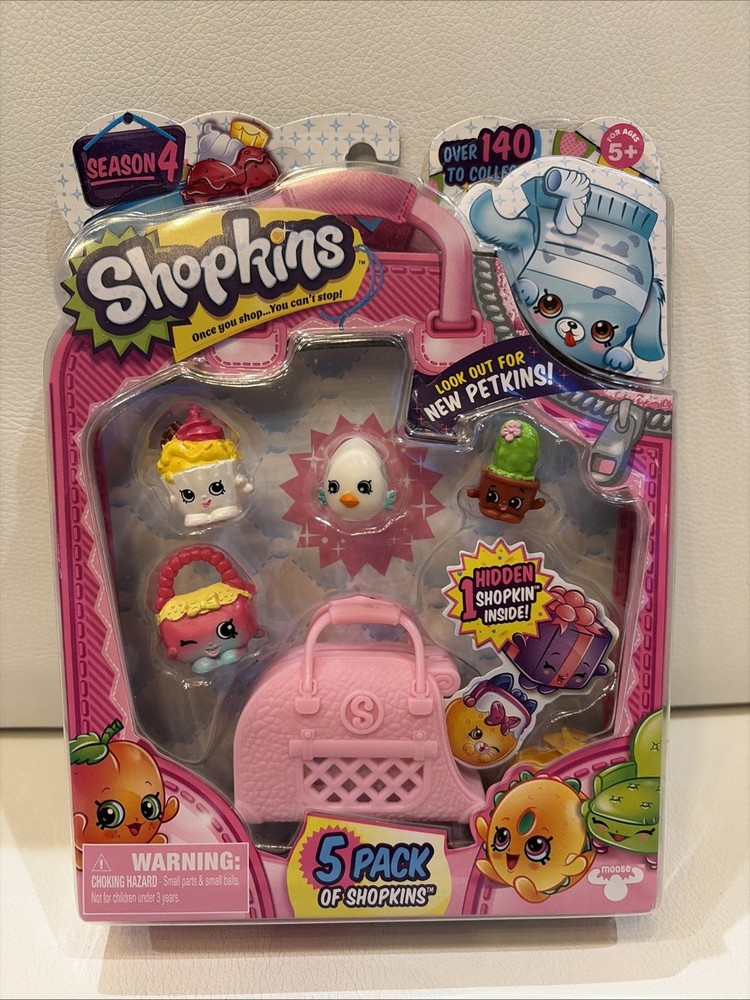 Shopkins Season 4 5 Pack New