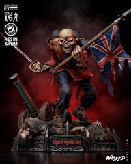 3D Printed Fan Art Iron Maiden Sculpture by Wicked3d