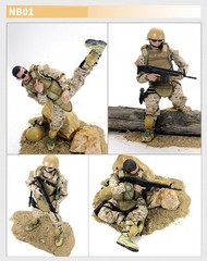 12 inch Military Soldiers Realistic Special Forces Army Man Action Figures Pl…