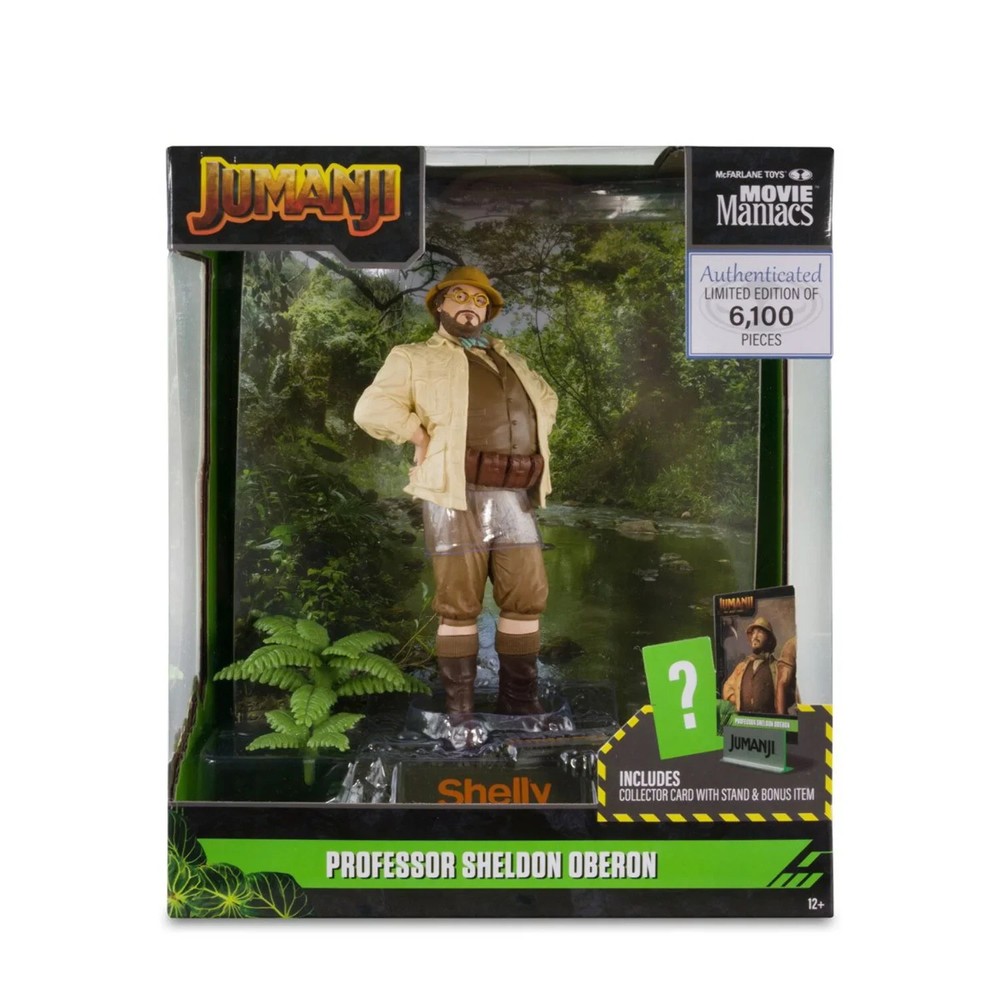 Professor Sheldon Oberon (Jumanji The Next Level: Movie Maniacs) 6″ Posed Figure