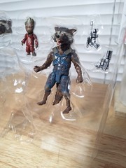 Marvel Legends Guardians Of Galaxy Vol 2 Rocket Raccoon Little Groot Mantis BAF