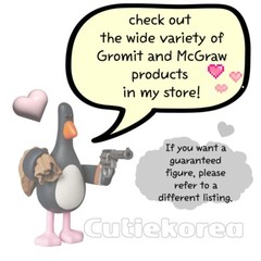 1pc Random Blind Box Wallace & Gromit McGraw Face Changing Figure Official Rare