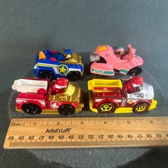 Paw Patrol True Metal Diecast Vehicle Figure Lot Spin Master Liberty Chase