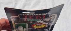 Star Wars Vintage Biker Scout Kenner Mexico ROTJ 65 Back-D 1983 Short Mouth MOC