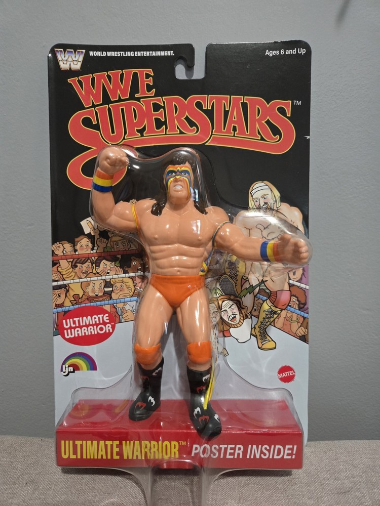 Ultimate Warrior LJN WWE BLACK CARD TARGET EXCLUSIVE