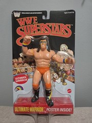 Ultimate Warrior LJN WWE BLACK CARD TARGET EXCLUSIVE