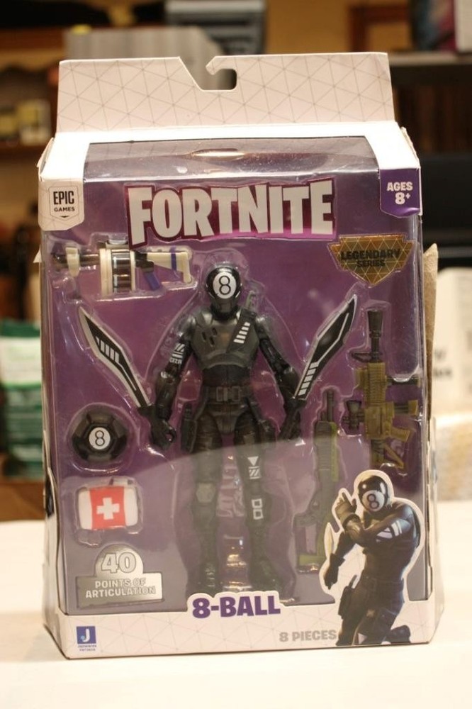 Fortnite Legendary Series 8-Ball 6 inch Figure Pack 8 Pieces NEW