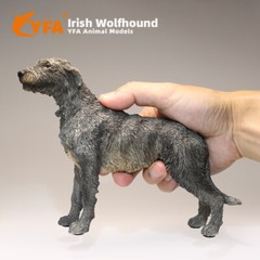 JJM 1/6 Irish Wolfhound Figure Animal Toy Model Children Adult Xmas Gift