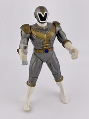 Power Rangers Silver Ranger 5″ Action Figure Bandai 1999 Mighty Morphin