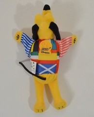 RARE 2000 Pluto 6.5″ McDonald’s EUROPE Plush Hand Puppet Disney Disneyland Paris
